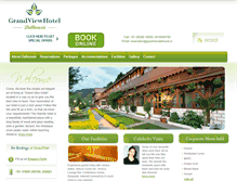 Tablet Screenshot of grandviewdalhousie.in